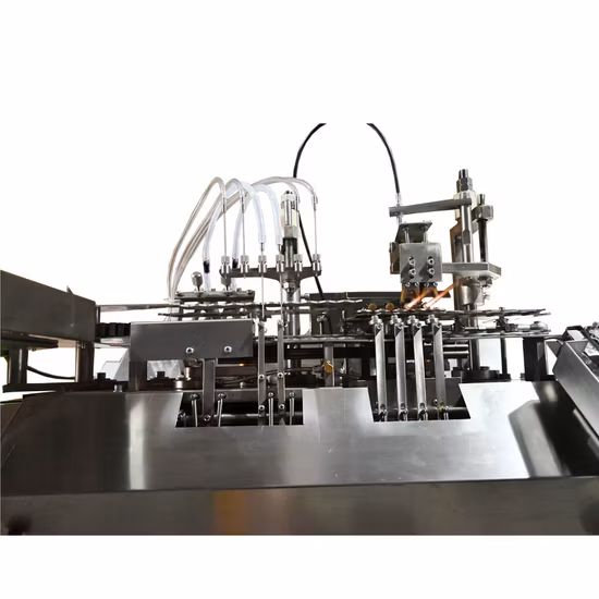 Laboratório de cosméticos farmacêuticos Oxyhydrogen Flame Glass Ampola Enchedora de Garrafas Máquina de Vedação