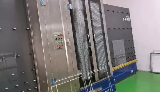 Linha de produção de processamento de vidraça de lavagem com vidro duplo Isolamento de borda quente superespaçador Máquina de enchimento de gás de vidro isolante
